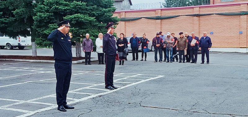 В Пригородном районе Северной Осетии поощрили добровольных помощников полиции